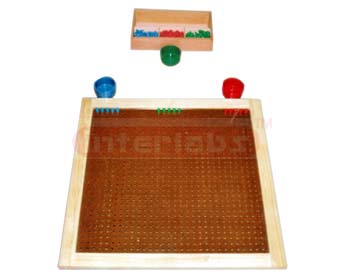 Peg Board with Peg boxes